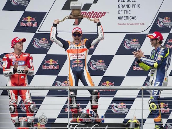 MotoGP 2015: Marquez “phuc thu” thanh cong tai My